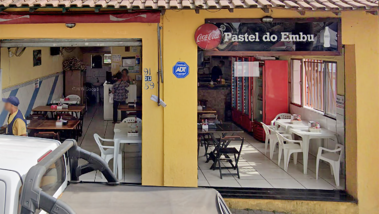 Vista frontal com zoom